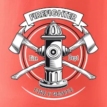 Firefighter logo Fire and rescue