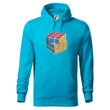 Rubikova kostka kreslená