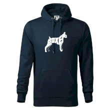 Boxer nápis v těle Boxer nápis v těle