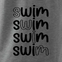Swim nápis Swim nápis