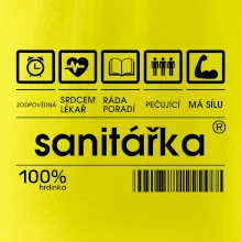 Čárový kód sanitářka