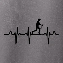 EKG nordic walking muž