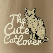 The cute cat lover