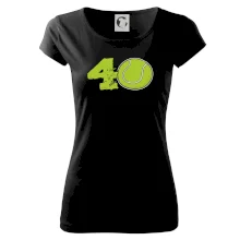 Tenis kulaté narozeniny 40