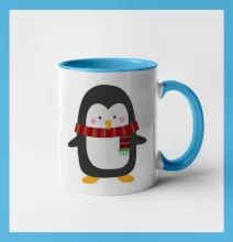 Tučňák se šálou