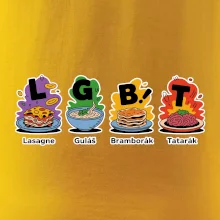 LGBT - Lasagne, Guláš, Bramborák, Tatarák