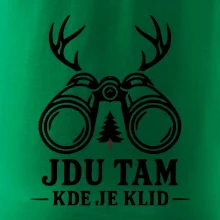 Jdu tam kde je klid dalekohled a paroží
