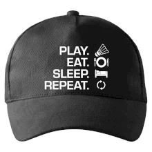 Play Eat Sleep Repeat badminton