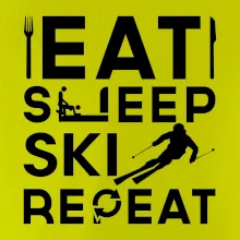 Eat sleep ski repeat