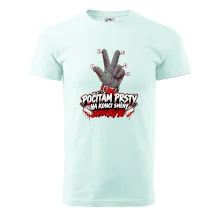 Řezník počítám prsty na konci směny