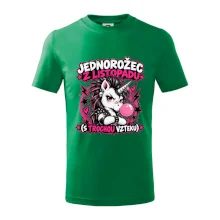 Punkový jednorožec s čírem z listopadu