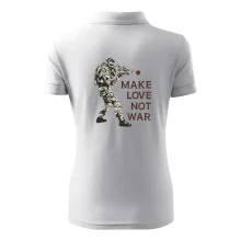 Růže ve zbrani, make love not war