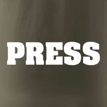 Novinář nápis - Press
