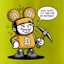 Hodl tight, it's time for my birthday!