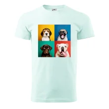 Psi štěňata koláž