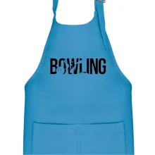 Bowling nápis kuželky