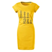 Šachové figurky kreslené