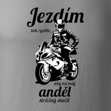 Silniční motorka - jezdím tak rychle, aby mi můj anděl strážný stačil