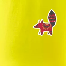 Folklor na prsu liška