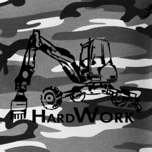 Hard Work kráčivý bagr