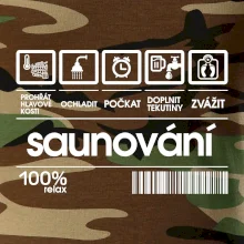 Čárový kód - sauna Čárový kód - sauna