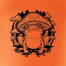 Goblincore černá houbožába