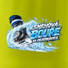 Hokejová sněhová bouře