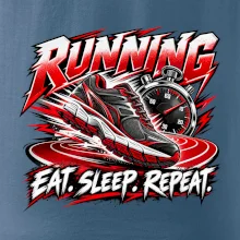 Běžecká bota se stopkami eat sleep repeat