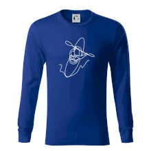 Kajak  ze shora jedním tahem