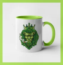 Zhulený lev zelený