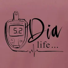 D I A Life - kreslený glukometr