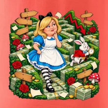 Alenka v říši dluhů finanční bludiště