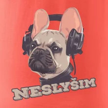 Francouzský buldoček neslyším