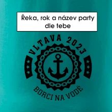 Na vodu - kotva (vlastní nápis)