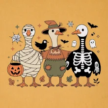 Halloweenské kachny