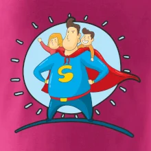 Táta superman - holka a kluk