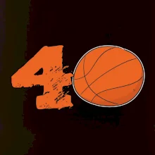 Basketball kulaté narozeniny 40