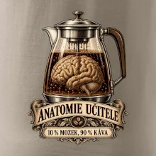Anatomie učitele deset procent mozek devadesát káva
