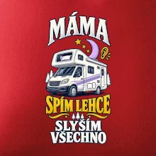 Máma spím lehce slyším všechno rodinná alkovna