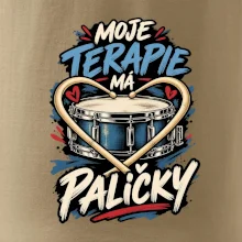 Moje terapie má paličky - srdce bubeníka
