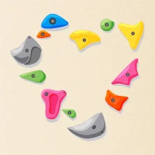 Lezení na stěně - srdce