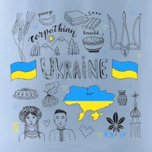 Ukrajina folklor - kreslené obrázky