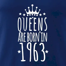 Queens are born in 1963