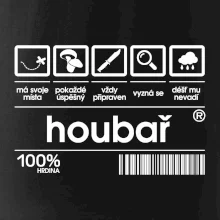 Čárový kód - Houbař Čárový kód - Houbař