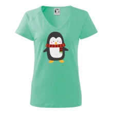 Tučňák se šálou