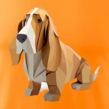 Baset slepený z papíru