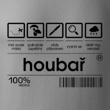 Čárový kód - Houbař