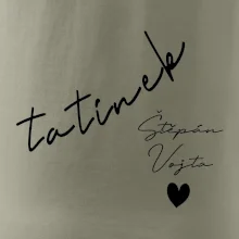 Mikina tatínek  se jmény dětí