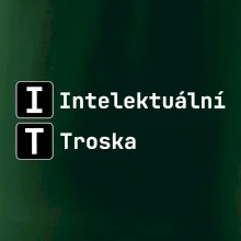 IT Nápis Intelektuální Troska