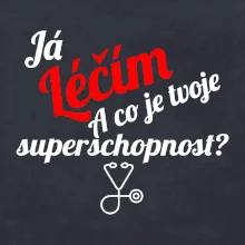 Já léčím - tvoje superschopnost? Šikmý nápis